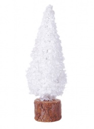 Маленькая снежная елочка 6 см.