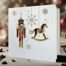 Корпоративная открытка щелкунчик 1