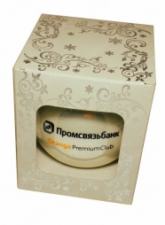 Елочный шар с логотипом 1