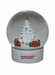 Снежный шар с логотипом 38 (10 см.)