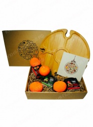 Набор винный столик с открыткой 4