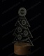 Светильник елка с логотипом 1