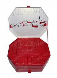 Адвент коробка с логотипом 45
