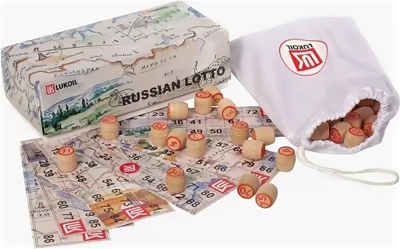 Русское лото с логотипом