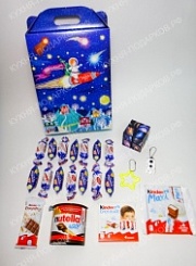 Детский подарок космос в коробке 10