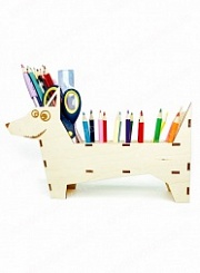 Собака подставка для канцелярии 1