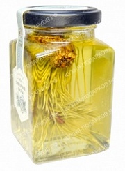 Мед с веточкой сосны 1