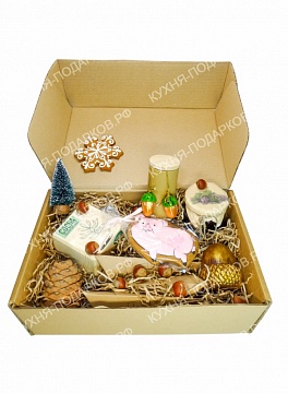 Изображения Корпоративный подарок на новый год с символом 2019 года поросенок, свинья 17