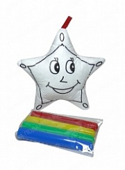 Мягкая игрушка для раскрашивания 4