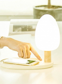 Изображения Лампа с беспроводной зарядкой 2