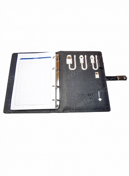 Изображения Ежедневники с флешкой и зарядкой 6