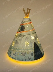 Лампа юрта кочевников 1