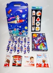 Детский подарок космос в коробке 8